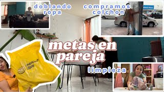 SIGUEN LAS COMPRAS PARA LA CASA metas en parejalimpieza de mi hogar 🏠 [upl. by Allenod]