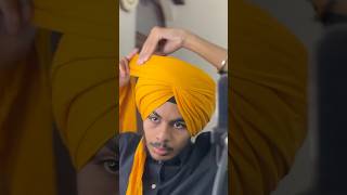 Patiala shahi pagg ♥️ shorts pagg turban punjabi [upl. by Seale]