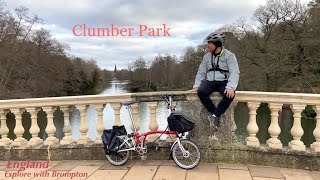 Exploring Clumber Park with Brompton England [upl. by Edin]