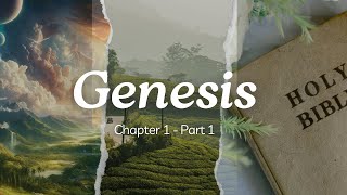 The Bible Genesis Chapter 1  Part 1 Audiobook [upl. by Notnil]