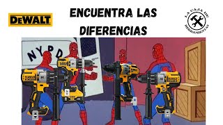 Diferencias entre el taladro DeWalt DCD999  DCD998  DCD997  DCD996 [upl. by Osanna665]