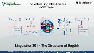 pMOOC Description Linguistics 201  The Structure of English [upl. by Angy]