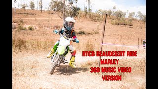 RTCB Beaudesert Ride Marley 360 MusicVersion adventure dirtbike kawasaki motorsport motocross [upl. by Kcirederf]