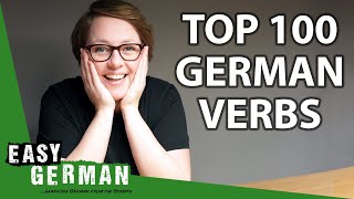 Top 100 German Verbs [upl. by Sennahoj]