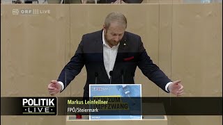 Markus Leinfellner  CoronaTotalversagen der Bundesregierung  23112021 [upl. by Nolos]