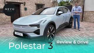 Polestar 3  Review amp Drive of this Luxurious Electric SUV [upl. by Hcirteid]