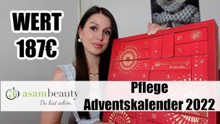 Asambeauty PFLEGE Adventskalender 2022 l WERT 187€ 🤩 [upl. by Mueller91]