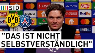 BVB schlägt PSG  Terzic quotWas bringt uns dasquot  SID [upl. by Asiilanna]