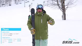 Thoms ReviewRossignol Experience 82 Ti Skis 2022Skiscom [upl. by Osnerol]