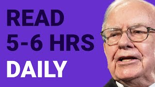 Warren Buffett Read Everyday 56 hrs [upl. by Allis]