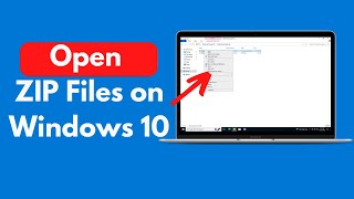 How to Open ZIP Files on Windows 10 Quick amp Easy [upl. by Leina]