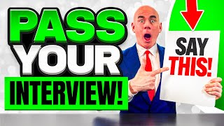 INTERVIEW QUESTIONS amp ANSWERS How to PASS a JOB INTERVIEW LIVE MOCK INTERVIEW [upl. by Iahs701]