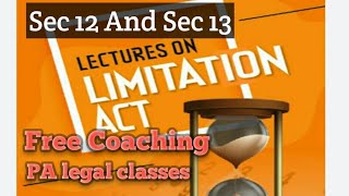 computation of period of limitation sec12 to sec 24  computation [upl. by Karisa365]