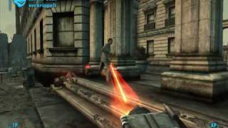 Fallout 3  Gameplay with Gatling Laser [upl. by Saum]