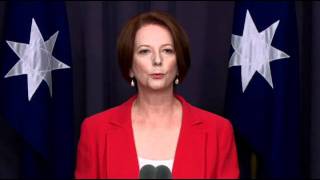 Julia Gillard Press Conference [upl. by Meara77]