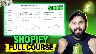 Shopify Dropshipping Full Course  Learn Shopify Beginner to Advance [upl. by Thrift]