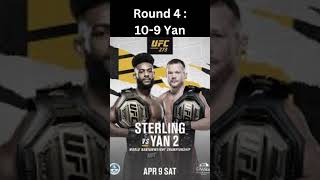 SCORING CONTROVERSIAL FIGHTS Sterling vs Yan 2 Comment what fights you want to see next ufc [upl. by Christis385]