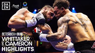 INSANE ENDING  Riyadh Season Ben Whittaker vs Liam Cameron Fight Highlights [upl. by Myrtia]