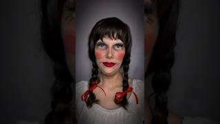 🖍️ annabelle 31daysofhalloween halloween makeup makeuptutorial crueltyfree [upl. by Odetta]