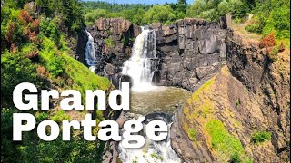 Exploring Grand Portage National Monument in Minnesota  Middle Falls [upl. by Arnaldo]