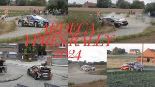 Ardeca Ypres Rally 2024 Day 1 [upl. by Aihsemek]