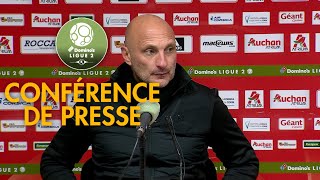 Conférence de presse AC Ajaccio  FC Metz  00   201819 [upl. by Biebel]