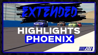 Phoenix Busch Clash  Extended Race Highlights [upl. by Oetam181]