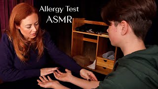 ASMR Allergy Testing Appointment 🌟 Real Person Arms Brushing Bottles [upl. by Monto]