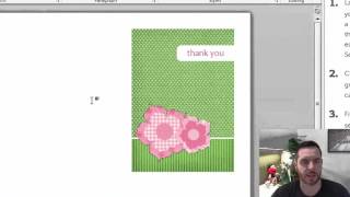 How to Create Greeting Cards in Microsoft Word [upl. by Levey]