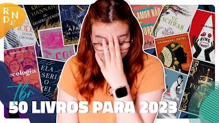 UMA TBR DE 50 LIVROS  Resenhando Sonhos [upl. by Gisela]