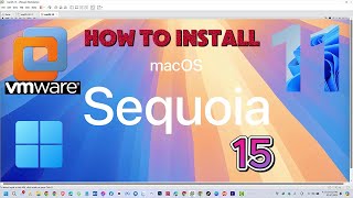 Hướng Dẫn Cài Đặt Mac OS 15 Sequoia Trên VMWare Workstation 17  How to Install Mac OS 15 Sequoia [upl. by Adok272]