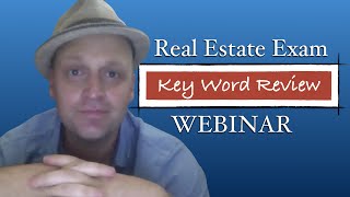 Reys Keyword Real Estate Exam Crash Review [upl. by Omarr]