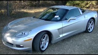 2007 Chevrolet Corvette Startup Tour amp Test Drive [upl. by Adnic317]