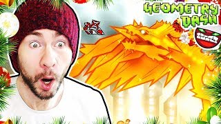 AGAINST THE GOD XL Demon BOSS FIGHT by 1374  Geometry Dash THE 12 DEMONS OF CHRISTMAS 4 [upl. by Eam]