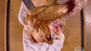 How to Carve a Turkey with Alton Brown  Food Network [upl. by Danforth]