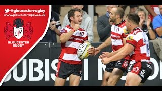 GRTV  Highlights  Gloucester Rugby 3319 Glasgow Warriors [upl. by Budding]