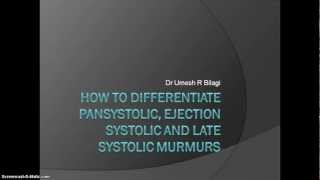 How to differentiate between PSM and ESM murmurs [upl. by Erodoeht]