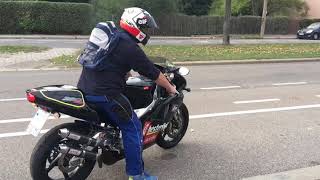 Aprilia RS 250 Wonderfull Exhaust Sound [upl. by Leissam]