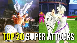 TOP 20 MOST USEFUL SUPER ATTACKS AFTER DLC 16  DRAGON BALL XENOVERSE 2 [upl. by Vaughn246]