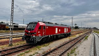 Führerstandsmitfahrt auf Stadler Eurodual 159 242 DB Cargo AG [upl. by Eniloj]