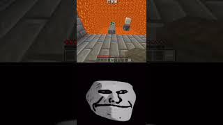 Minecraft sheep prank troll face 😂🤣 minecraft trollface viral shrots [upl. by Inar]