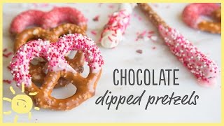 EAT  Chocolate Dipped Pretzels [upl. by Noillid470]