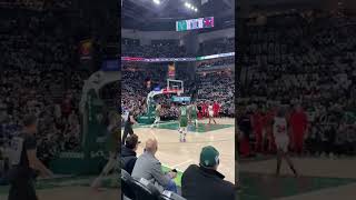 Giannis with the early put back 👏💪 POV Fiserv Forum Arena  NBAHighlights [upl. by Liag911]