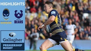 Worcester Warriors v Bristol Bears  Warriors Record Biggest Win  Gallagher Premiership [upl. by Llednohs]