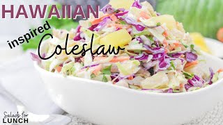 Hawaiian Coleslaw Recipe Video [upl. by Herates]