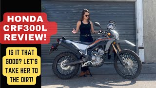 HONDA CRF 300L REVIEW IS IT WORTH IT [upl. by Ierbua]