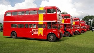 Walworth Garage Open Day amp Alton Bus And Vintage Vehicle Rally 1920 7 2014 [upl. by Ahsiekel]