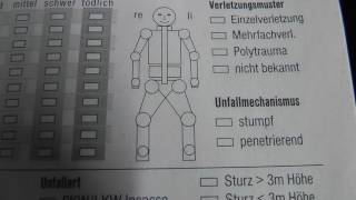 Dokumentation RTWRettungswagenProtokoll Vorstellung für den Rettungsdienst [upl. by Thorfinn]