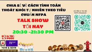 TÍNH TOÁN THOÁT KHÓI TỰ NHIÊN THEO TIÊU CHUẨN NFPA VÀ CÔNG THỨC TÍNH TOÁN THEO TCVN 7336 2021 [upl. by Shyamal]