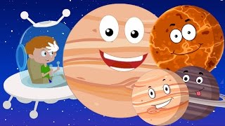 PlanetenLieder  Reime für Kinder  Kinder Musik  Kids Nursery Rhymes  Kids Songs  Planet Song [upl. by Lawton780]